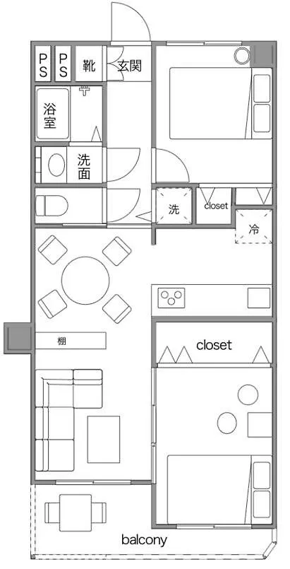 Takadanobaba Nini 2 Rooms 1111 Tokyo 0*,  Japan